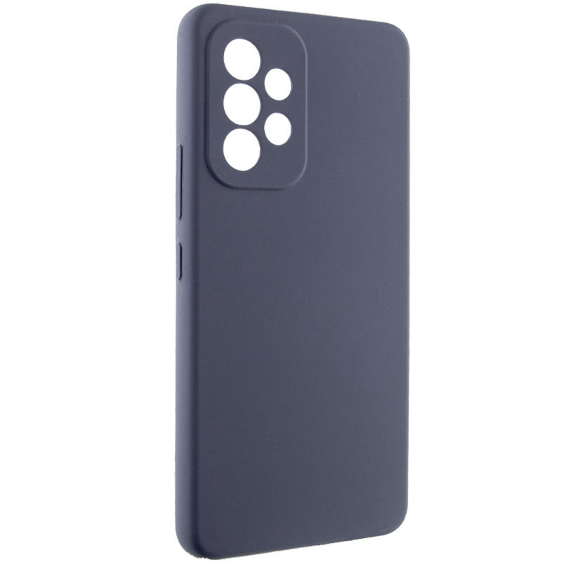 Чехол Silicone Cover Lakshmi Full Camera (AAA) для Samsung Galaxy A53 5G (Серый / Dark Gray)