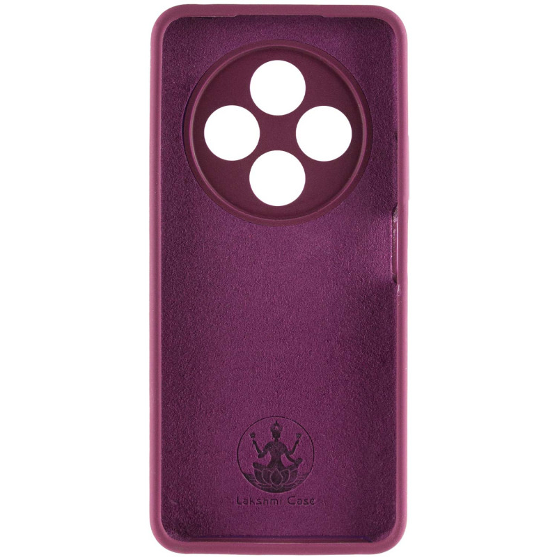 Фото Чохол Silicone Cover Lakshmi Full Camera (AAA) на Xiaomi Poco M7 (Бордовий / Plum) в маназині vchehle.ua