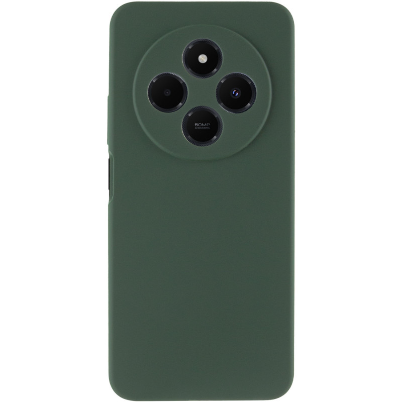 Фото Чохол Silicone Cover Lakshmi Full Camera (AAA) на Xiaomi Poco M7 (Зелений / Cyprus Green) на vchehle.ua
