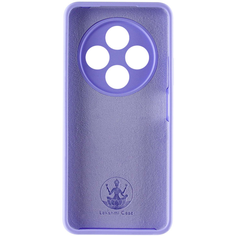 Фото Чохол Silicone Cover Lakshmi Full Camera (AAA) на Xiaomi Poco M7 (Бузковий / Dasheen) в маназині vchehle.ua