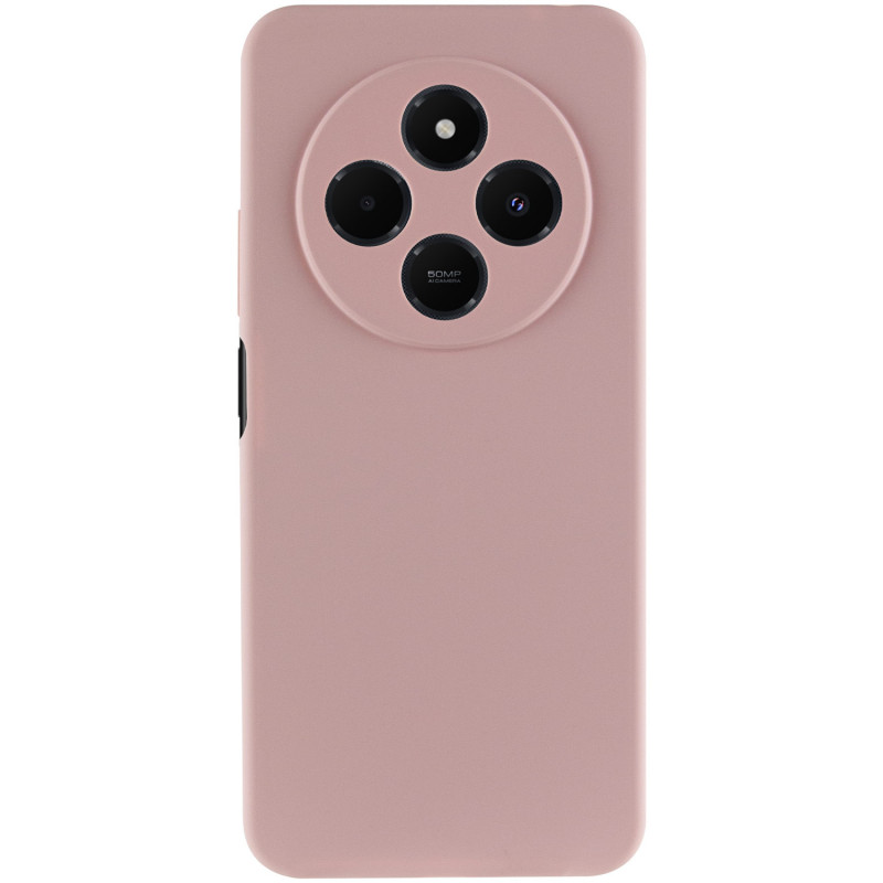 Фото Чохол Silicone Cover Lakshmi Full Camera (AAA) на Xiaomi Redmi 14C / Poco C75 (Рожевий / Pink Sand) в маназині vchehle.ua