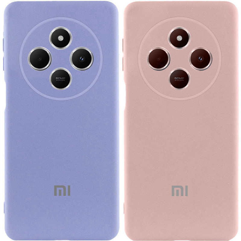 Чохол Silicone Cover Lakshmi Full Camera (AAA) with Logo на Xiaomi Redmi 14C / Poco C75