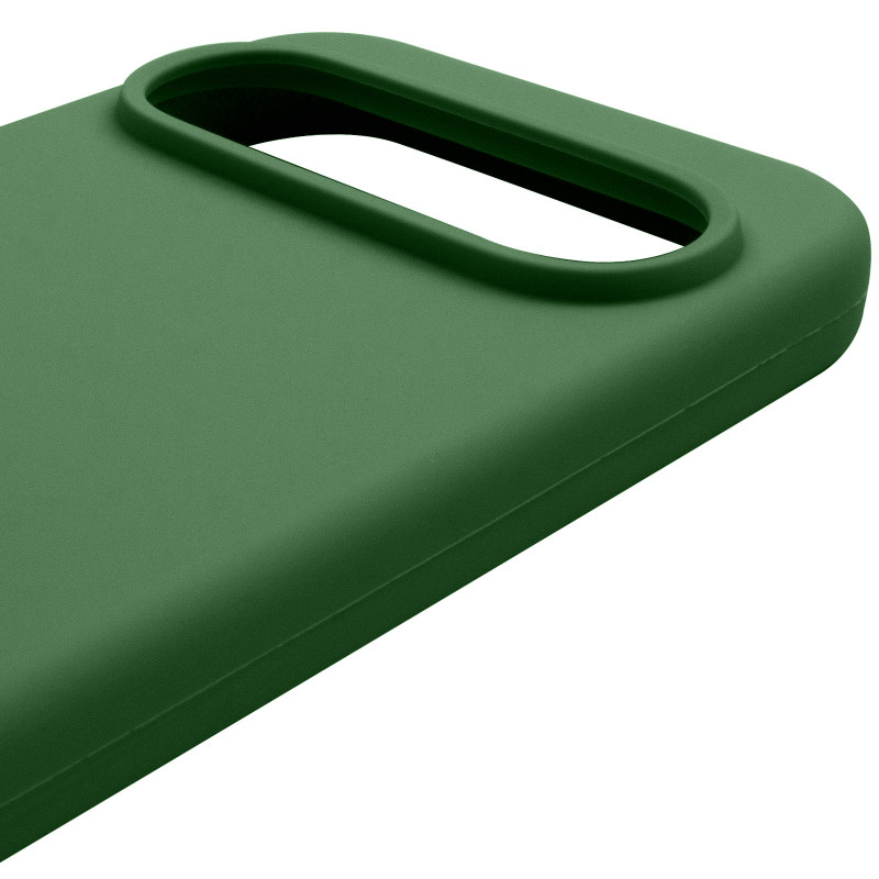 Чохол Silicone Cover Ummi Lakshmi (AA) на Google Pixel 10 / 10 Pro / 11 / 11 Pro (Зелений / Dark green) в магазині vchehle.ua