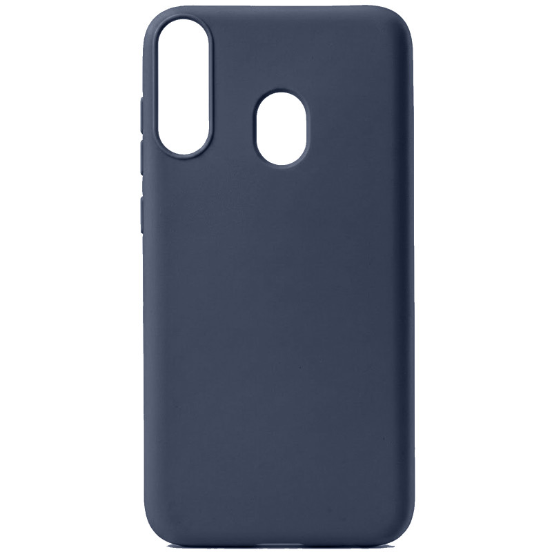 Чехол Silicone Cover Ummi Lakshmi (AA) для Samsung Galaxy A20 / A30 (Синий / Midnight Blue)