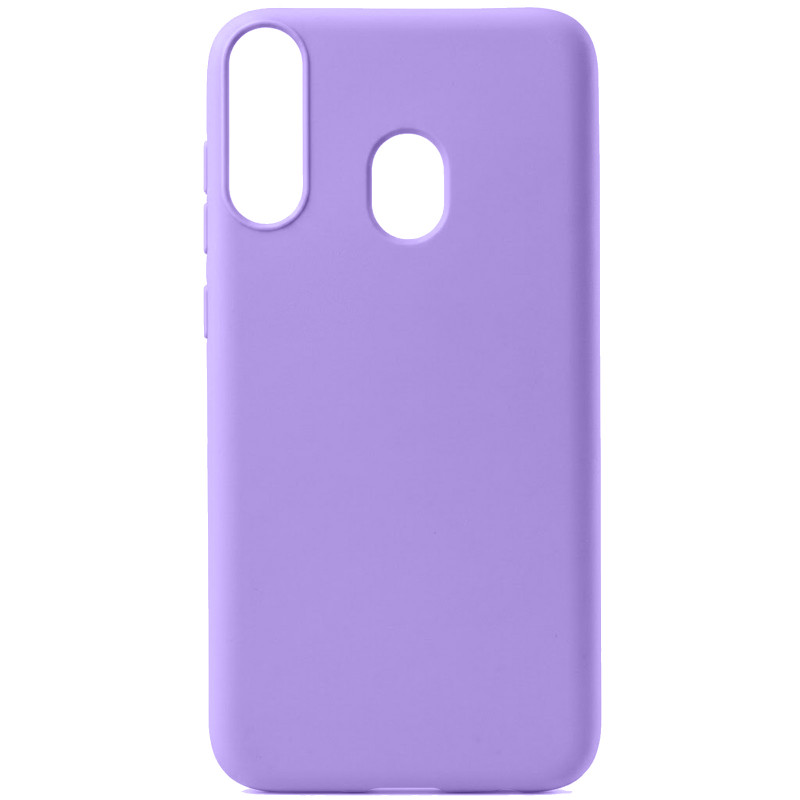 Чехол Silicone Cover Ummi Lakshmi (AA) для Samsung Galaxy A20 / A30 (Сиреневый / Dasheen)