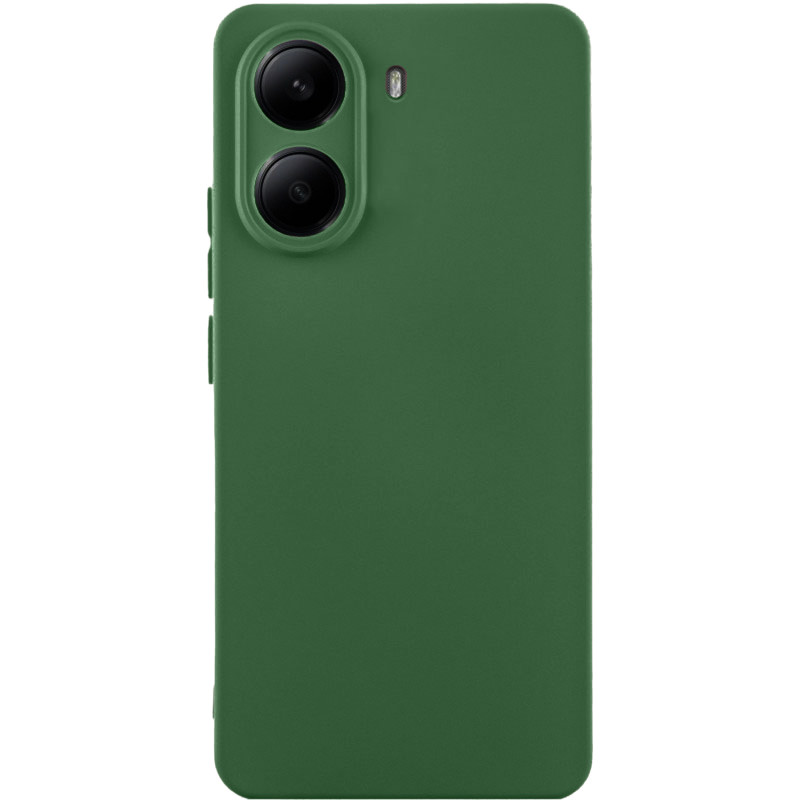 Чехол Silicone Cover Ummi Lakshmi Full Camera (AA) для Motorola Edge 50 Fusion (Зеленый / Cyprus Green)