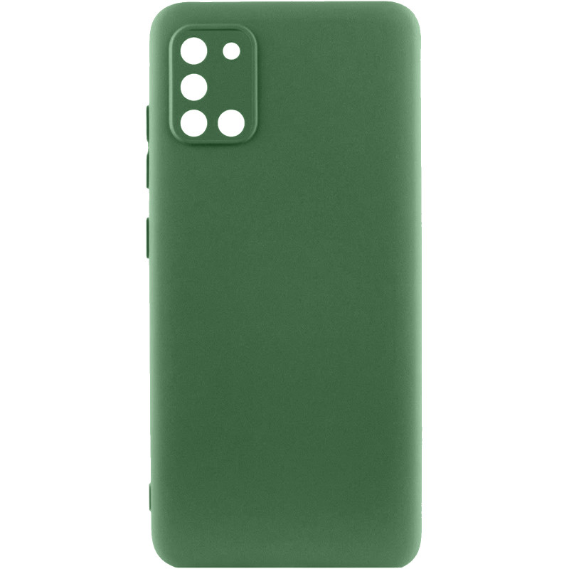 Чехол Silicone Cover Ummi Lakshmi Full Camera (AA) для Samsung Galaxy A21s (Зеленый / Cyprus Green)