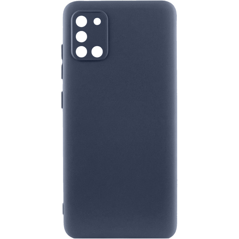 Чехол Silicone Cover Ummi Lakshmi Full Camera (AA) для Samsung Galaxy A21s (Синий / Midnight Blue)