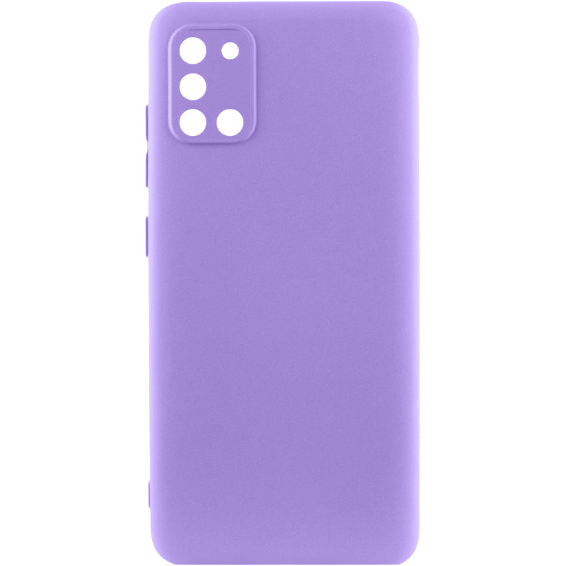 Чехол Silicone Cover Ummi Lakshmi Full Camera (AA) для Samsung Galaxy A21s (Сиреневый / Dasheen)