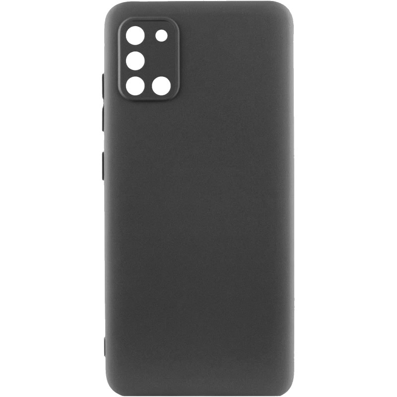 Чехол Silicone Cover Ummi Lakshmi Full Camera (AA) для Samsung Galaxy A21s (Черный / Black)