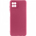 Чехол Silicone Cover Ummi Lakshmi Full Camera (AA) для Samsung Galaxy A22 4G (Бордовый / Marsala)