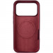 Фото Чохол Silk (AA) NO LOGO with Magnetic Fit на Apple iPhone 17 Pro / 18 Pro (6.3") (Бордовий / Plum) в маназині vchehle.ua
