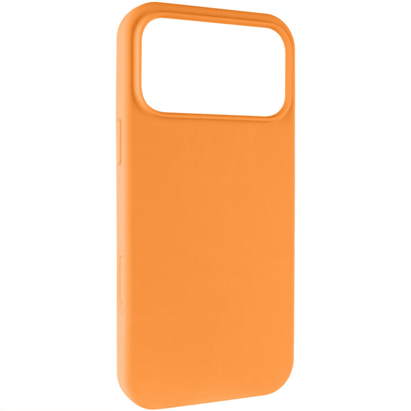 Чохол Silk (AA) NO LOGO with Magnetic Fit на Apple iPhone 17 Pro / 18 Pro (6.3") (Помаранчевий / Orange)