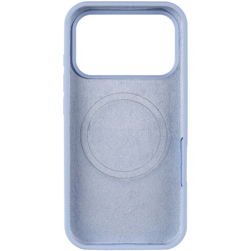 Фото Чохол Silk (AA) NO LOGO with Magnetic Fit на Apple iPhone 17 Pro Max / 18 Pro Max (6.9") (Блакитний / Lilac Blue) в маназині vchehle.ua