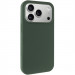 Чохол Silk (AA) NO LOGO with Magnetic Fit на Apple iPhone 17 Pro Max / 18 Pro Max (6.9") (Зелений / Cyprus Green)