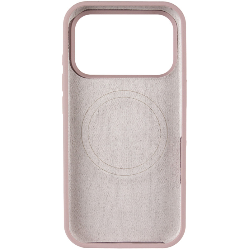 Фото Чохол Silk (AA) NO LOGO with Magnetic Fit на Apple iPhone 17 Pro Max / 18 Pro Max (6.9") (Сірий / Lavender) в маназині vchehle.ua