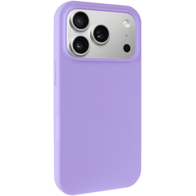 Чохол Silk (AA) NO LOGO with Magnetic Fit на Apple iPhone 17 Pro Max / 18 Pro Max (6.9") (Бузковий / Dasheen)