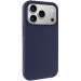 Чохол Silk (AA) NO LOGO with Magnetic Fit на Apple iPhone 17 Pro Max / 18 Pro Max (6.9") (Темно-синій / Midnight blue)