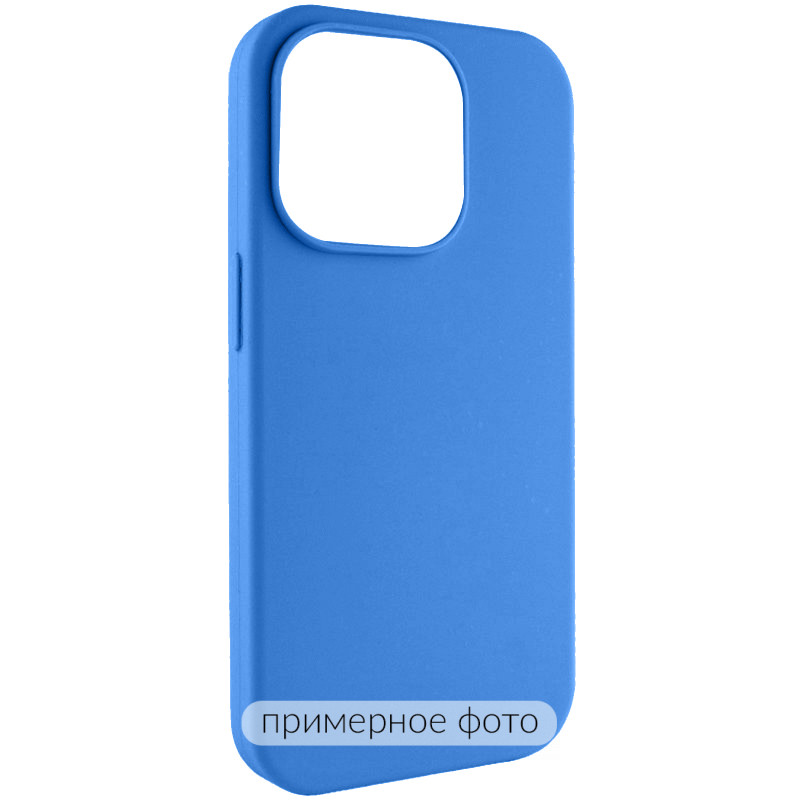 Чехол Silk (AA) NO LOGO with Magnetic Fit для Apple iPhone 17 Pro Max / 18 Pro Max (6.9") (Голубой / Sky Blue)