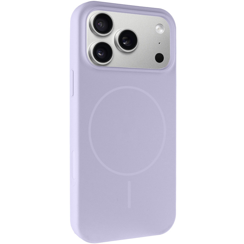 Чохол Silk Full Protective (AA) NO LOGO with Magnetic Fit на Apple iPhone 17 Pro Max / 18 Pro Max (Бузковий / Lilac)