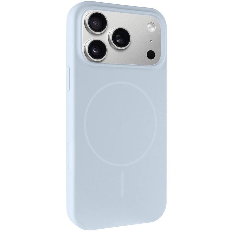 Чохол Silk Full Protective (AA) NO LOGO with Magnetic Fit на Apple iPhone 17 Pro Max / 18 Pro Max (Блакитний / Sky Blue)