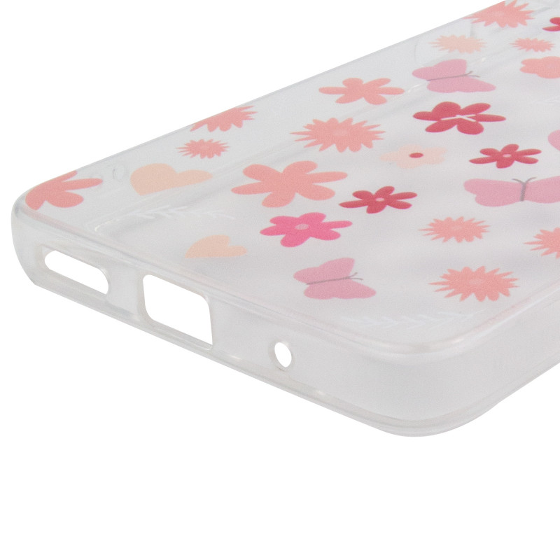 Купити Чохол TPU Clear Joy на Motorola Moto G17 Power (Butterfly Garden) на vchehle.ua