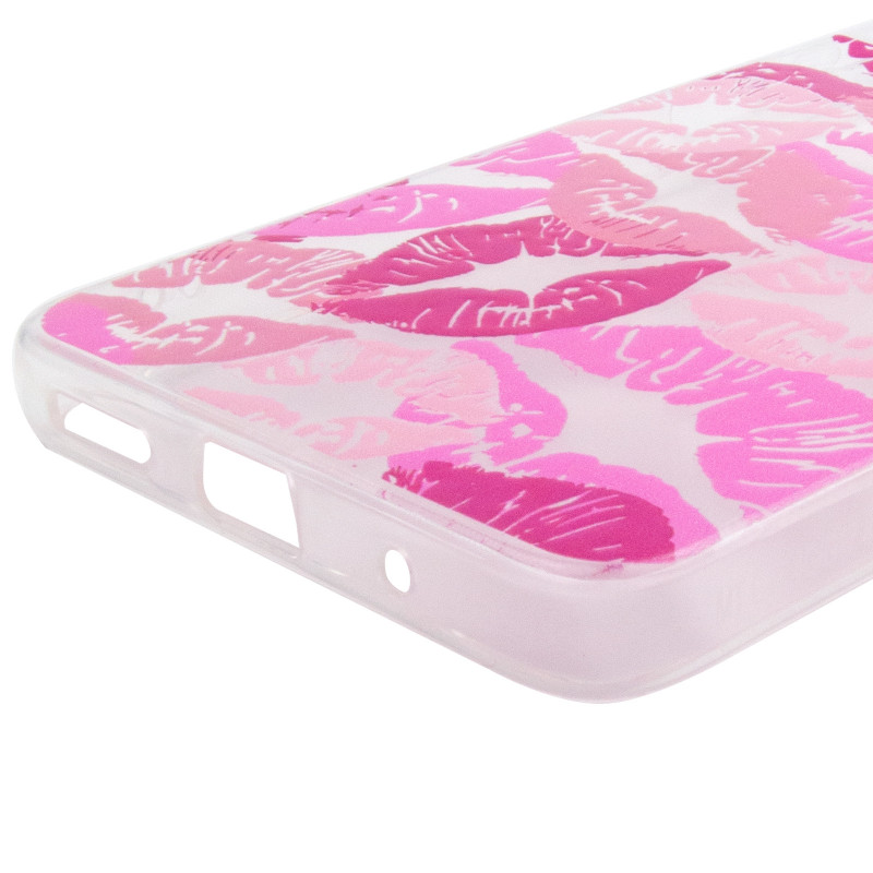 Купити Чохол TPU Clear Joy на Motorola Moto G17 Power (Kissing Pattern) на vchehle.ua
