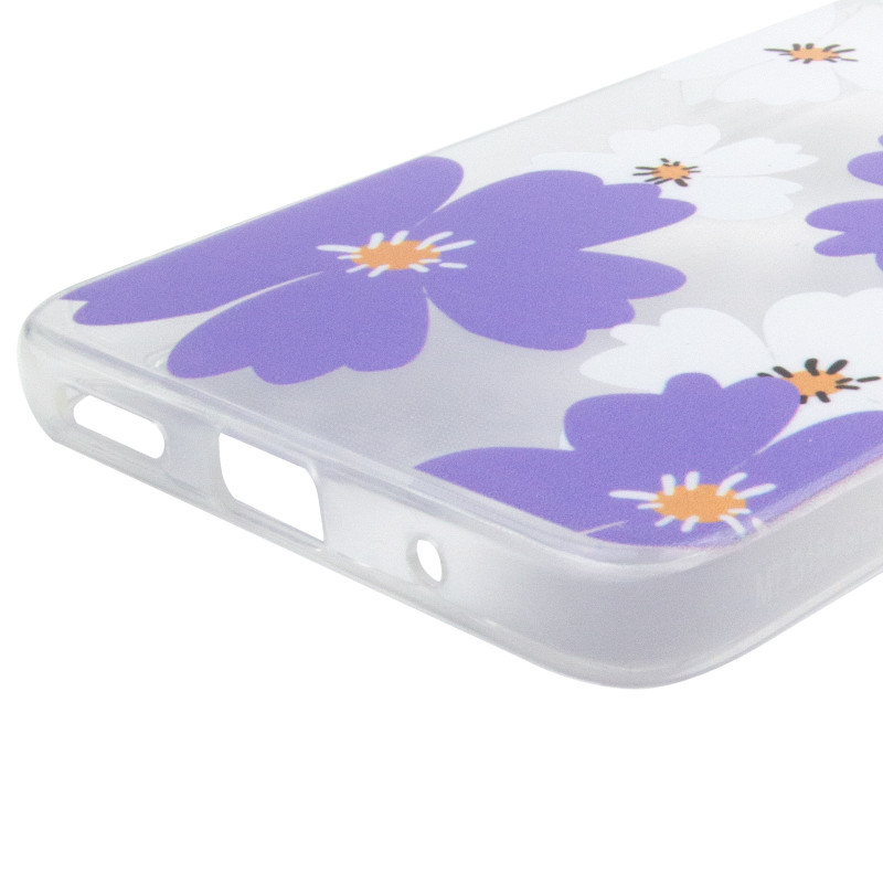 Купити Чохол TPU Clear Joy на Motorola Moto G17 Power (Pastel Daisies) на vchehle.ua