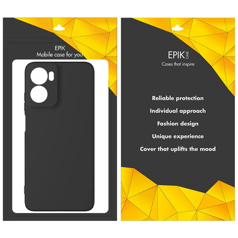 Фото Чохол TPU Epik Black Full Camera на Motorola Moto G05 / E15 (Чорний) на vchehle.ua