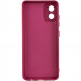 Фото Чохол TPU GETMAN Liquid Silk Full Camera на Motorola Moto E13 (Бордовий / Marsala) на vchehle.ua