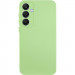 Чохол TPU GETMAN Liquid Silk Full Camera на Samsung Galaxy S23 FE (Зелений / Pistachio)