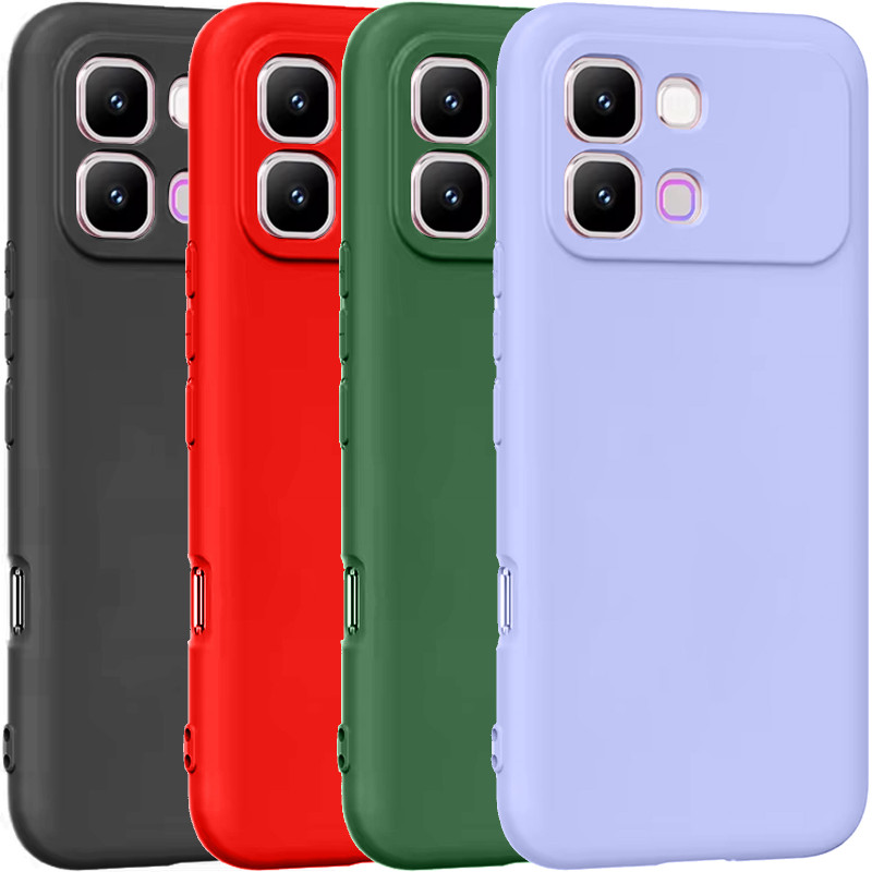 Чехол TPU GETMAN Liquid Silk Full Camera для Infinix Note Edge