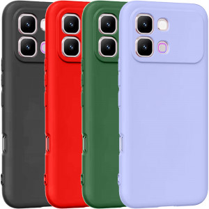 Чохол TPU GETMAN Liquid Silk Full Camera на Infinix Note Edge