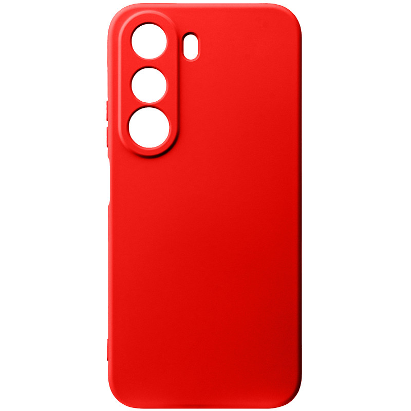 Чехол TPU GETMAN Liquid Silk Full Camera для Realme C100i (Красный / Dark Red)