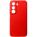 Чехол TPU GETMAN Liquid Silk Full Camera для Realme C100i (Красный / Dark Red)