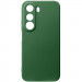 Чехол TPU GETMAN Liquid Silk Full Camera для Realme C100i (Зеленый / Dark green)