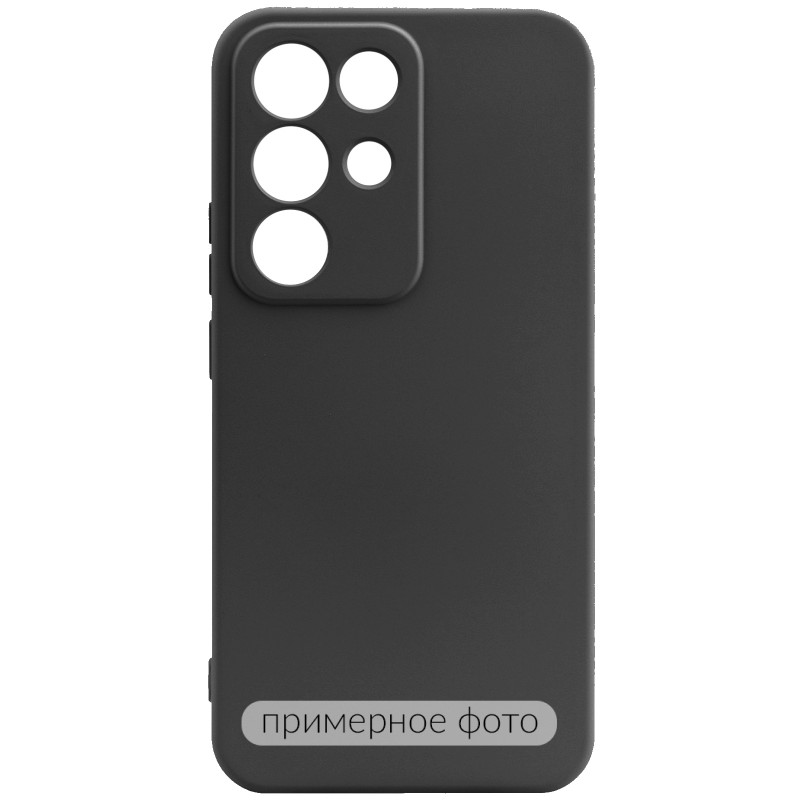 Чехол TPU GETMAN Liquid Silk Full Camera для Realme Note 80 (Черный / Black)