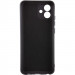 Фото Чохол TPU GETMAN Liquid Silk Full Camera на Samsung Galaxy A08 / A07 4G / A07s (Чорний / Black) на vchehle.ua