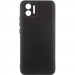 Чохол TPU GETMAN Liquid Silk Full Camera на Xiaomi Redmi 17C / 14C / Poco C75 (Чорний / Black)