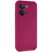 Чохол TPU GETMAN Liquid Silk Full Camera на Xiaomi Redmi 17 (Бордовий / Marsala)