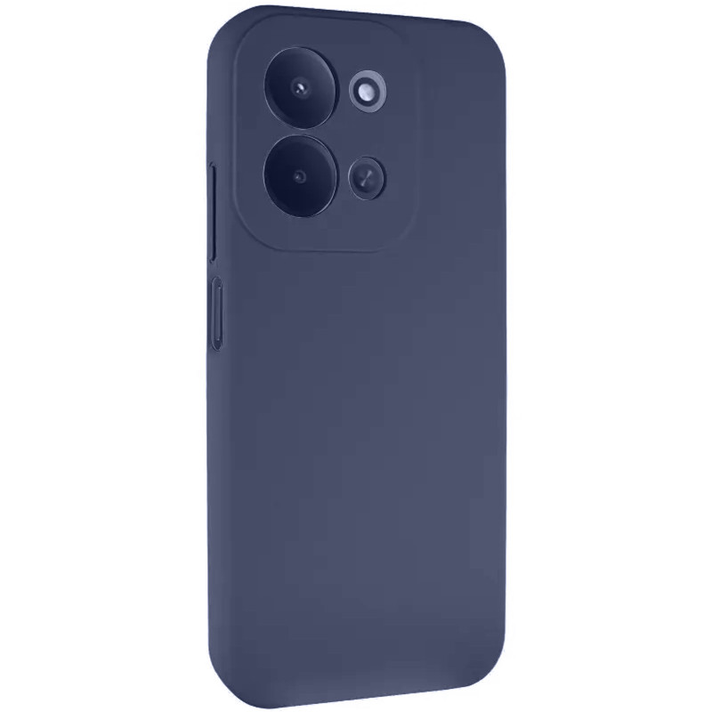 Чохол TPU GETMAN Liquid Silk Full Camera на Xiaomi Redmi 17 (Синій / Midnight Blue)