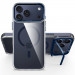 Чохол TPU Space Case Apex with Magnetic Fit на Apple iPhone 17 Pro (6.3") (Navy Blue) в магазині vchehle.ua