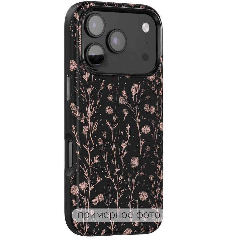 Чехол TPU+PC OneGif by Puloka Aesthetic для Apple iPhone 14 / 13 (6.1") (Black)