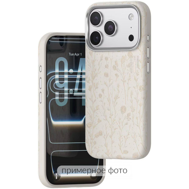 Фото Чехол TPU+PC OneGif by Puloka Aesthetic для Apple iPhone 16 Pro Max (6.9") (White) на vchehle.ua