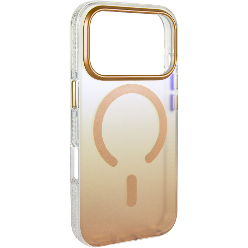 Чохол TPU+PC Phantom with Magnetic Fit на Apple iPhone 17 Pro (6.3") (Golden)
