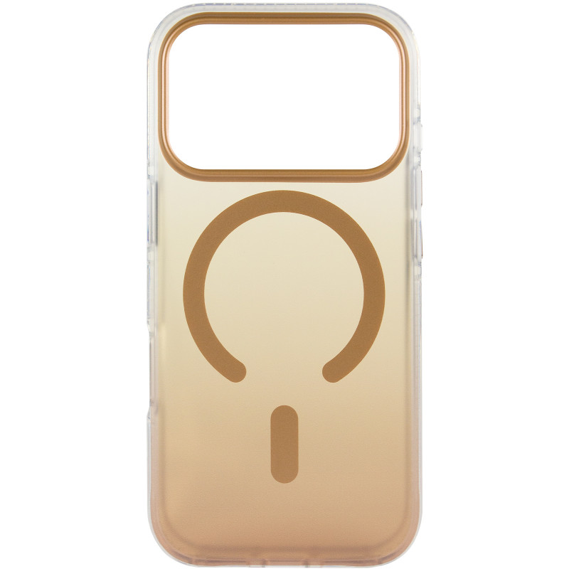 Фото Чохол TPU+PC Phantom with Magnetic Fit на Apple iPhone 17 Pro (6.3") (Golden) на vchehle.ua