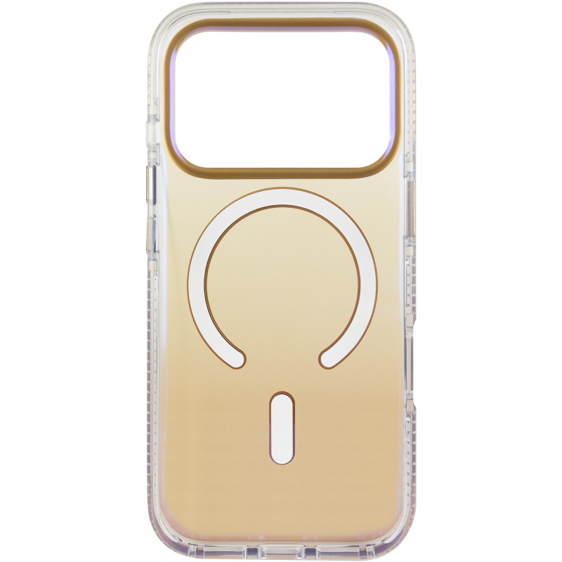 Фото Чохол TPU+PC Phantom with Magnetic Fit на Apple iPhone 17 Pro (6.3") (Golden) в маназині vchehle.ua