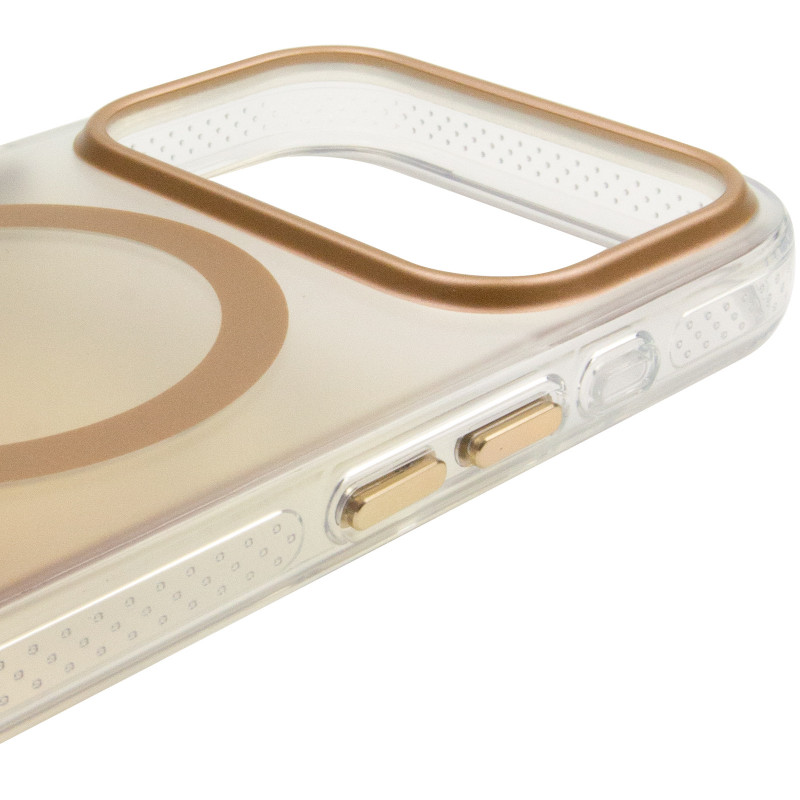 Чохол TPU+PC Phantom with Magnetic Fit на Apple iPhone 17 Pro (6.3") (Golden) в магазині vchehle.ua