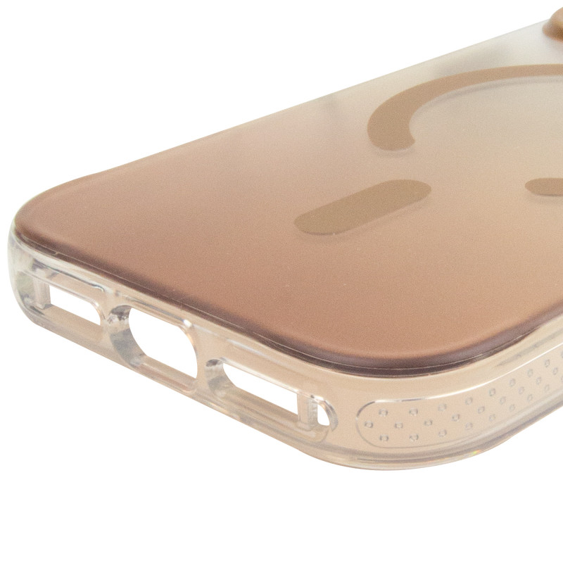 Купити Чохол TPU+PC Phantom with Magnetic Fit на Apple iPhone 17 Pro (6.3") (Golden) на vchehle.ua