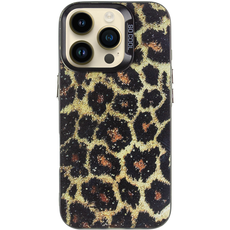 Фото Чохол TPU+PC So Cool на Apple iPhone 16 Pro (6.3") (Leopard) на vchehle.ua
